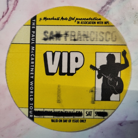OTTO Other - Paul McCartney World Tour Backstage Pass